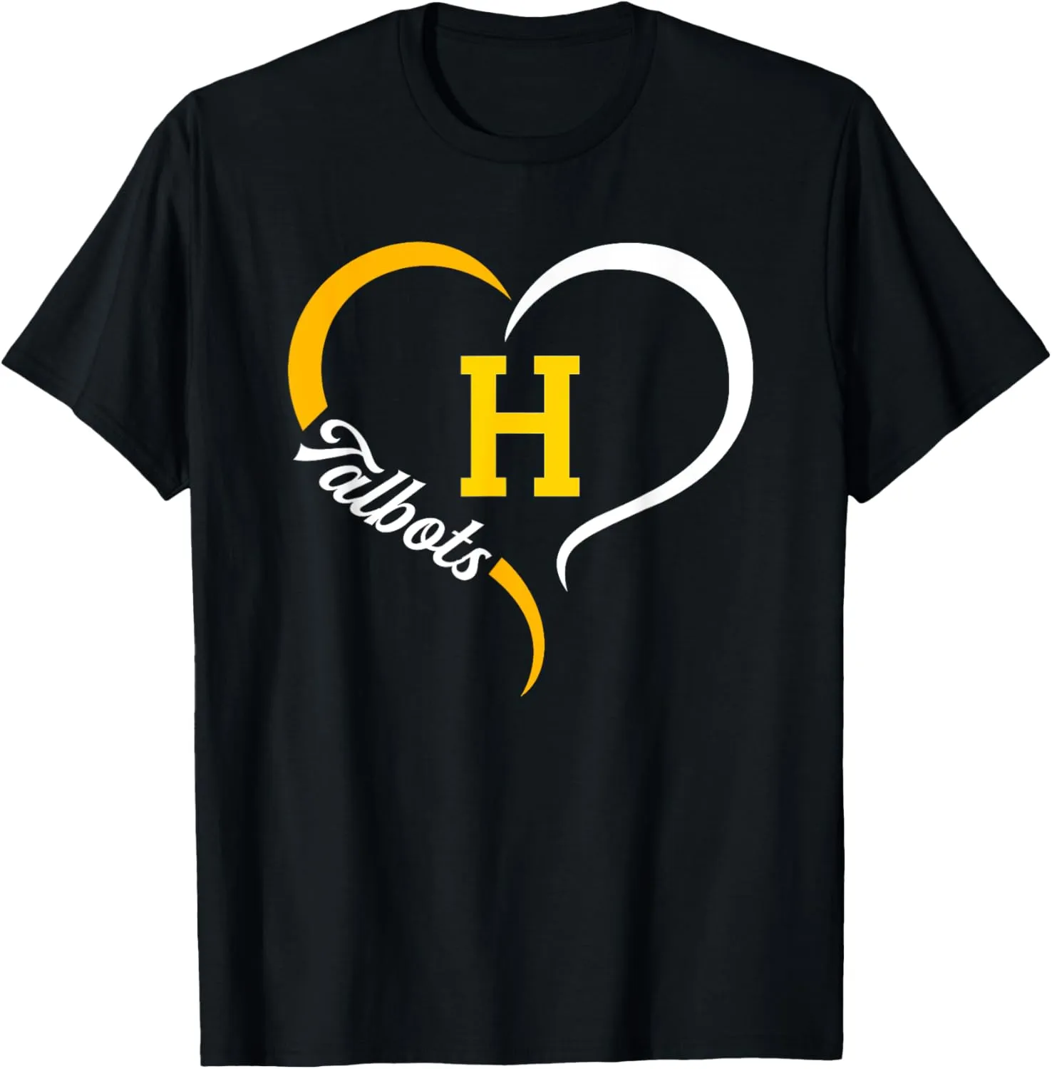 Hampton Talbots Logo Half Heart Slogan HS T-Shirt