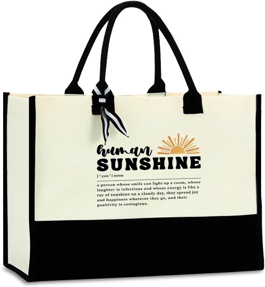 Hanamiya Na Chaos Coordinator Work Bestie Waterproof Large Tote Bag Soul Sister Sunshine Religious Teacher Appreciation Gifts