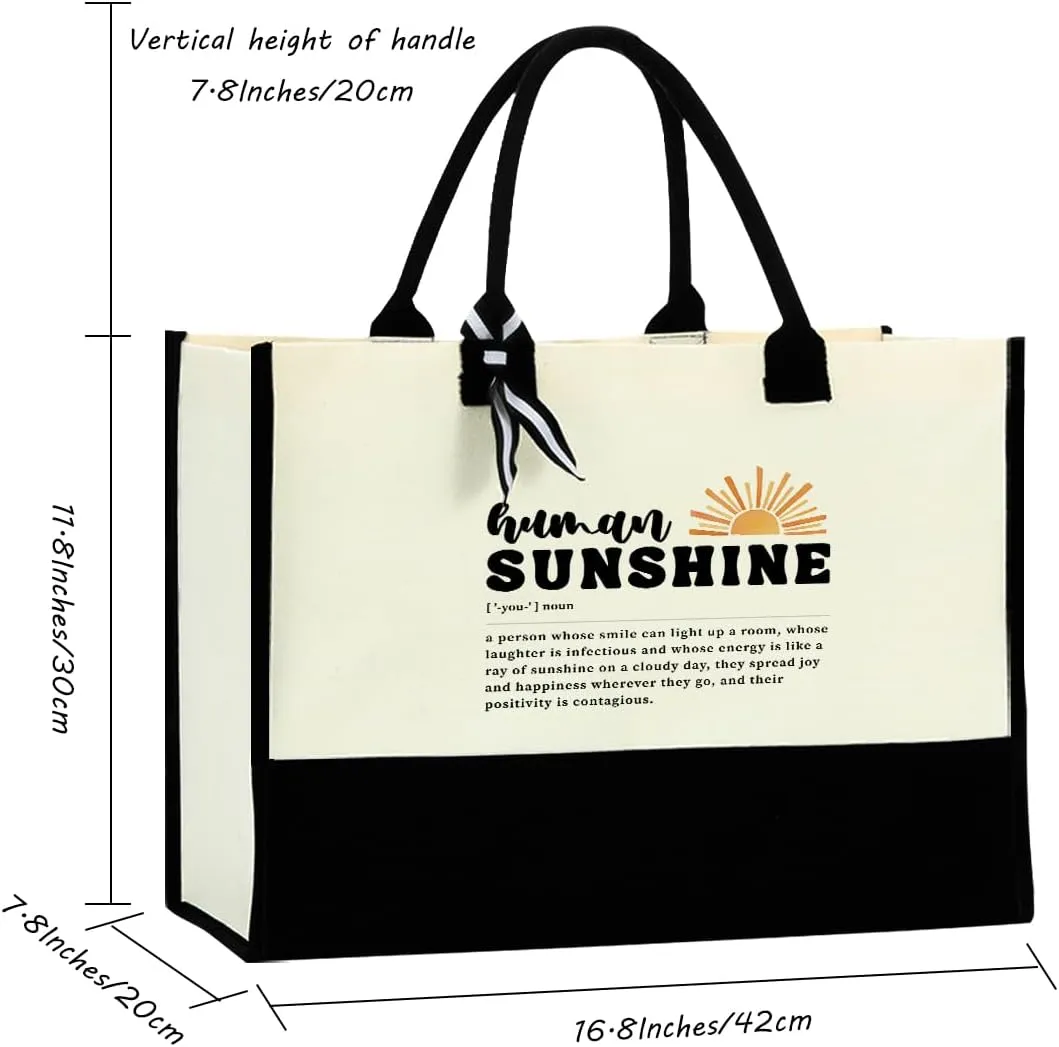 Hanamiya Na Chaos Coordinator Work Bestie Waterproof Large Tote Bag Soul Sister Sunshine Religious Teacher Appreciation Gifts