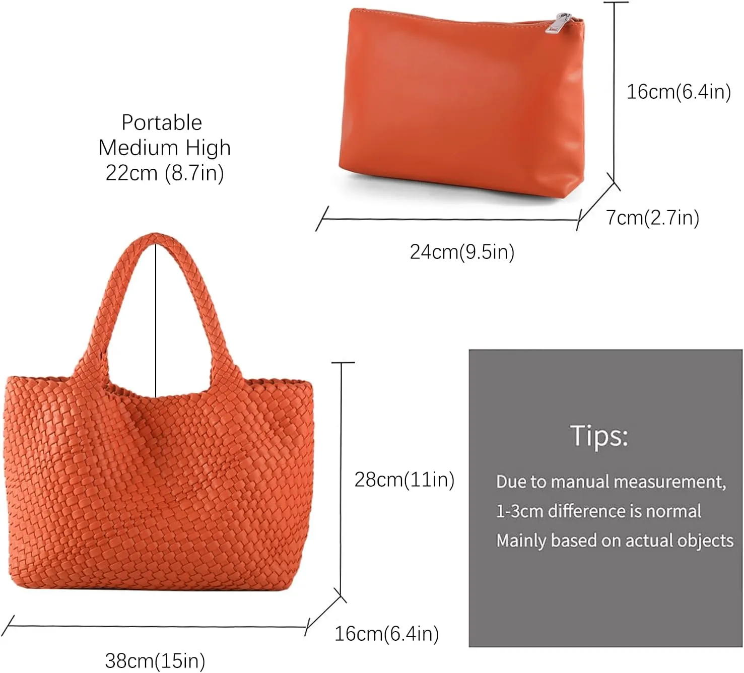 Handmade Woven Bag Satchel Handbag For Women Vegan Leather Tote Bag With Purses Travel Shoulder Bag Underarm Bag