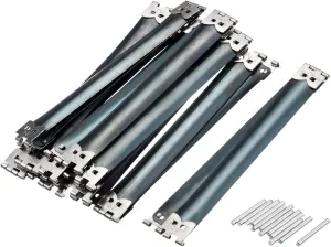HARFINGTON Metal Internal Flex Frame - 30Pcs 120mm/4.7" Handbag Hinges Spring Clips for Coin Bag Sewing Purse Making DIY