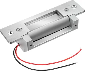 Heavy Duty Electric Door Strike Lock，ANSI Standard Fail-Secure/Fail-Safe Electric Strike Lock for Door Access Control System,Cylindrical or Mortise Installation (Input Voltage 12VDC)