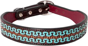 HILASON Brown Small Strong Genuine Leather Dog Collar Small | Dog Collar | Leather Dog Collar | Handmade Dog Collar | Soft Dog Collar | Hand Tooled