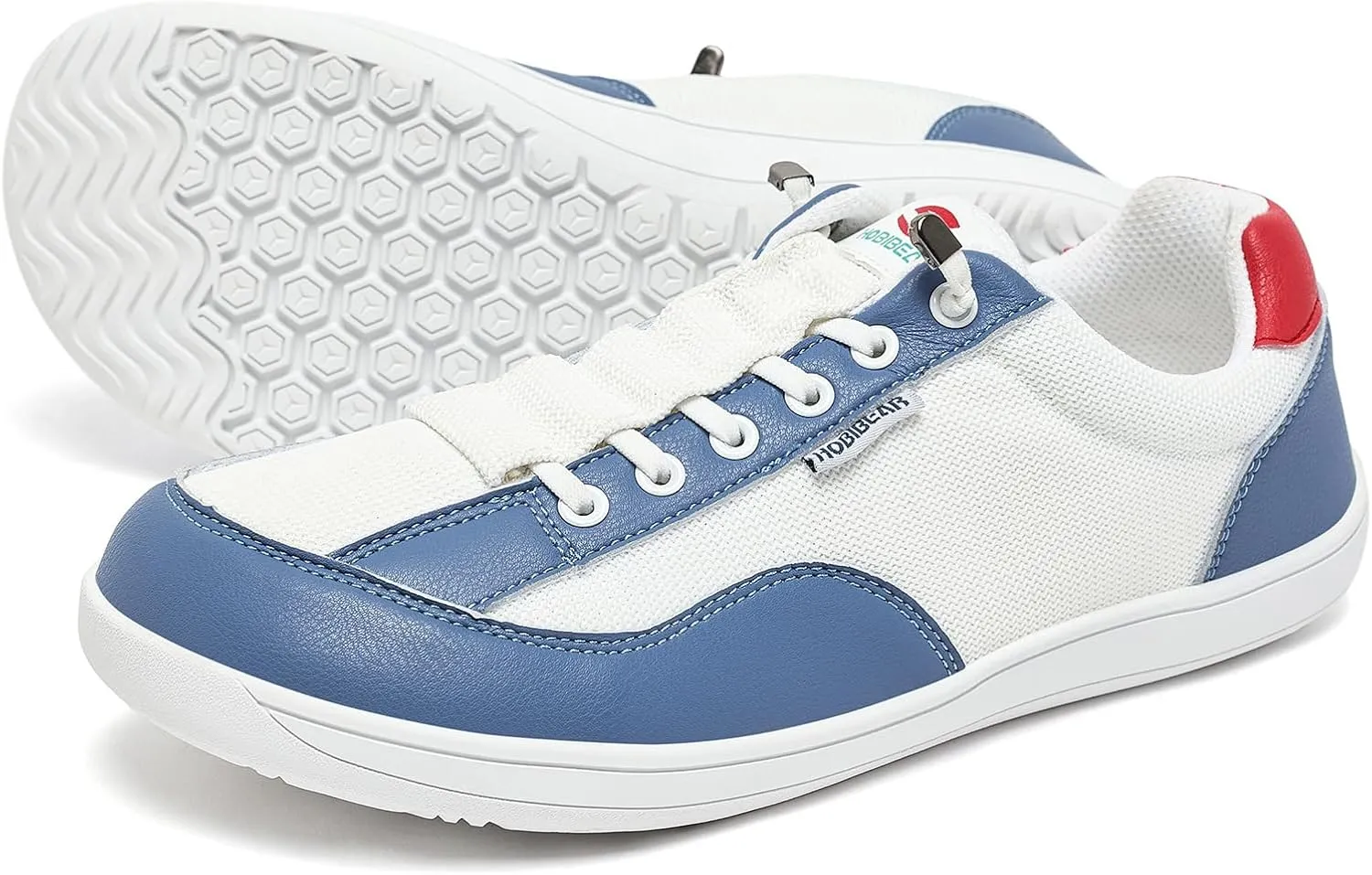 HOBIBEAR Barefoot Shoes for Women Men Wide Toe Box Zero Drop Lightweight Gym Walking Shoes