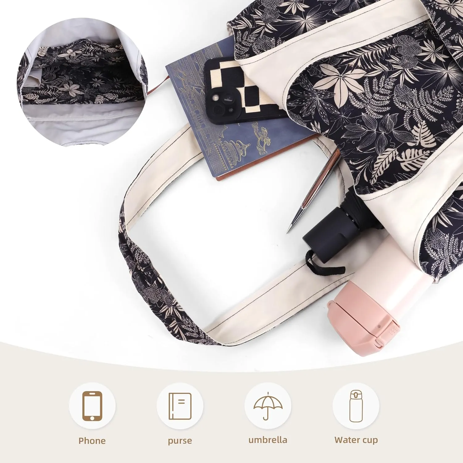 Hobo Bags for Women, Large Capacity Designer Shoulder Tote Bag with Zipper