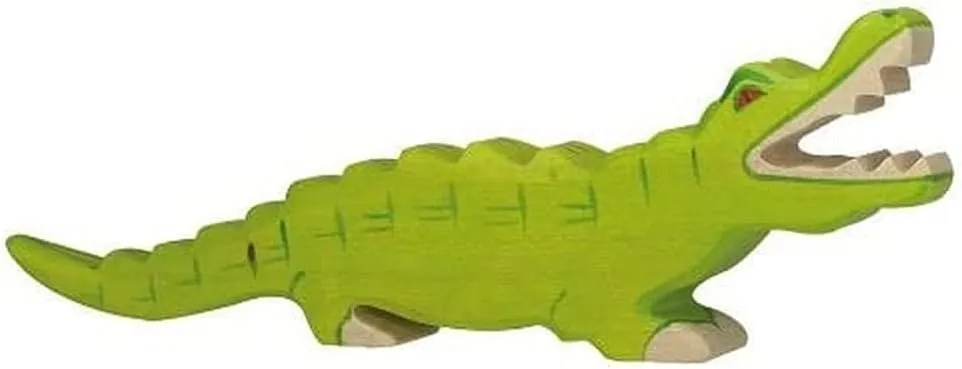 Holztiger Crocodile Toy Figure