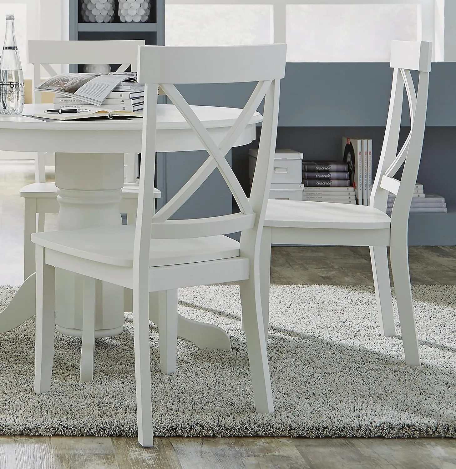 homestyles Warwick Off-White Dining Chair Pair