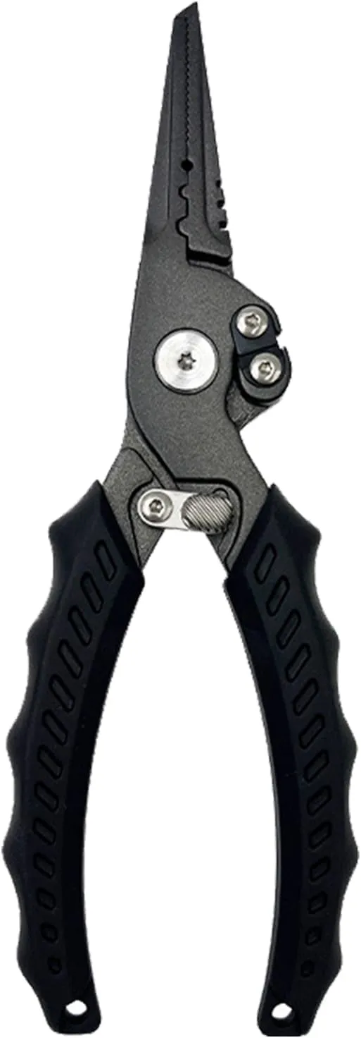 Hook Remover Braided Fishing Line Cutter Rings Openers Fishing Plier Fishing Tackle Multitool Metal Plier With Safe Lock