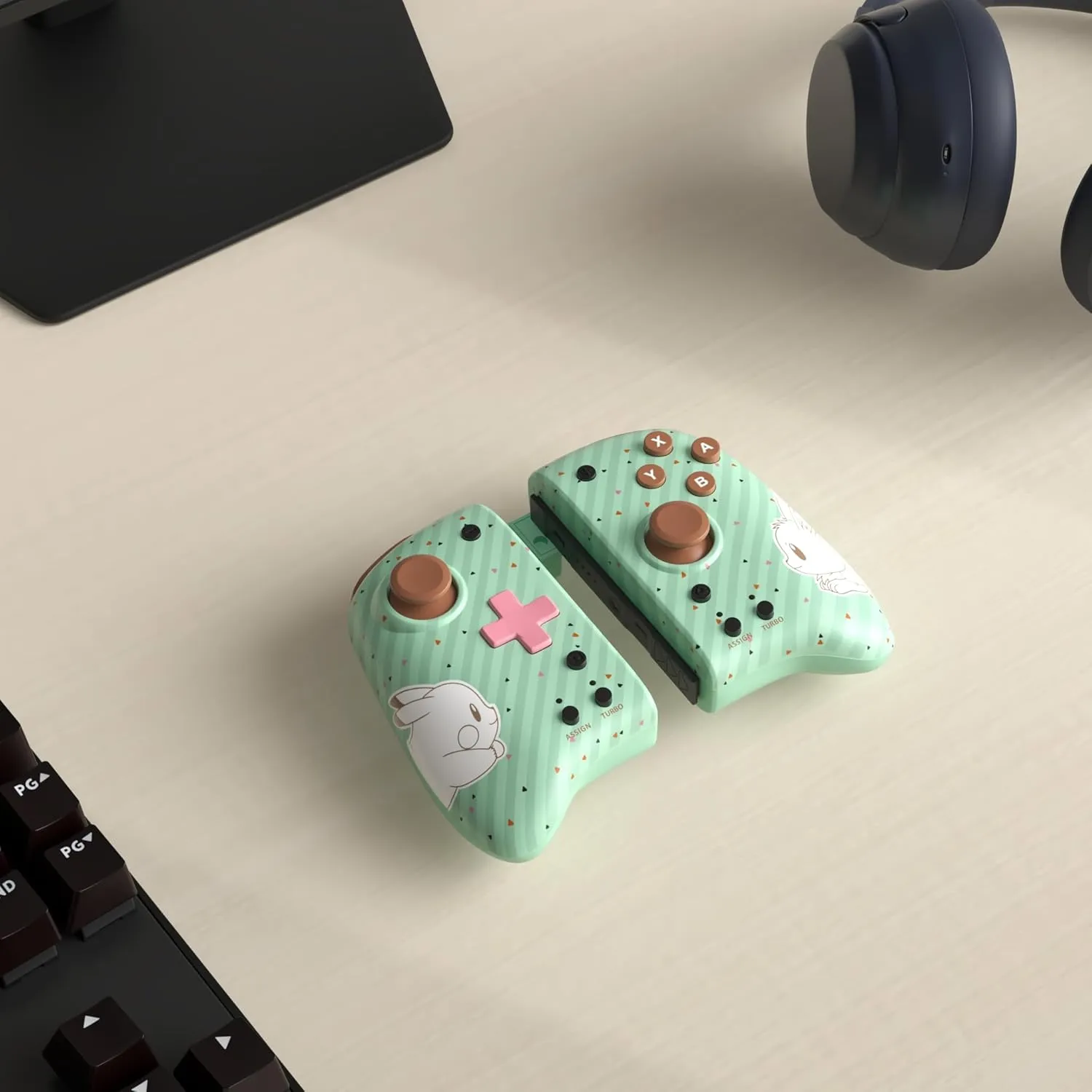 Hori Split Pad Pro (Pokemon: Pikachu & Eevee) By - Officially Licensed By Nintendo and the Pokemon Company International - Nintendo Switch