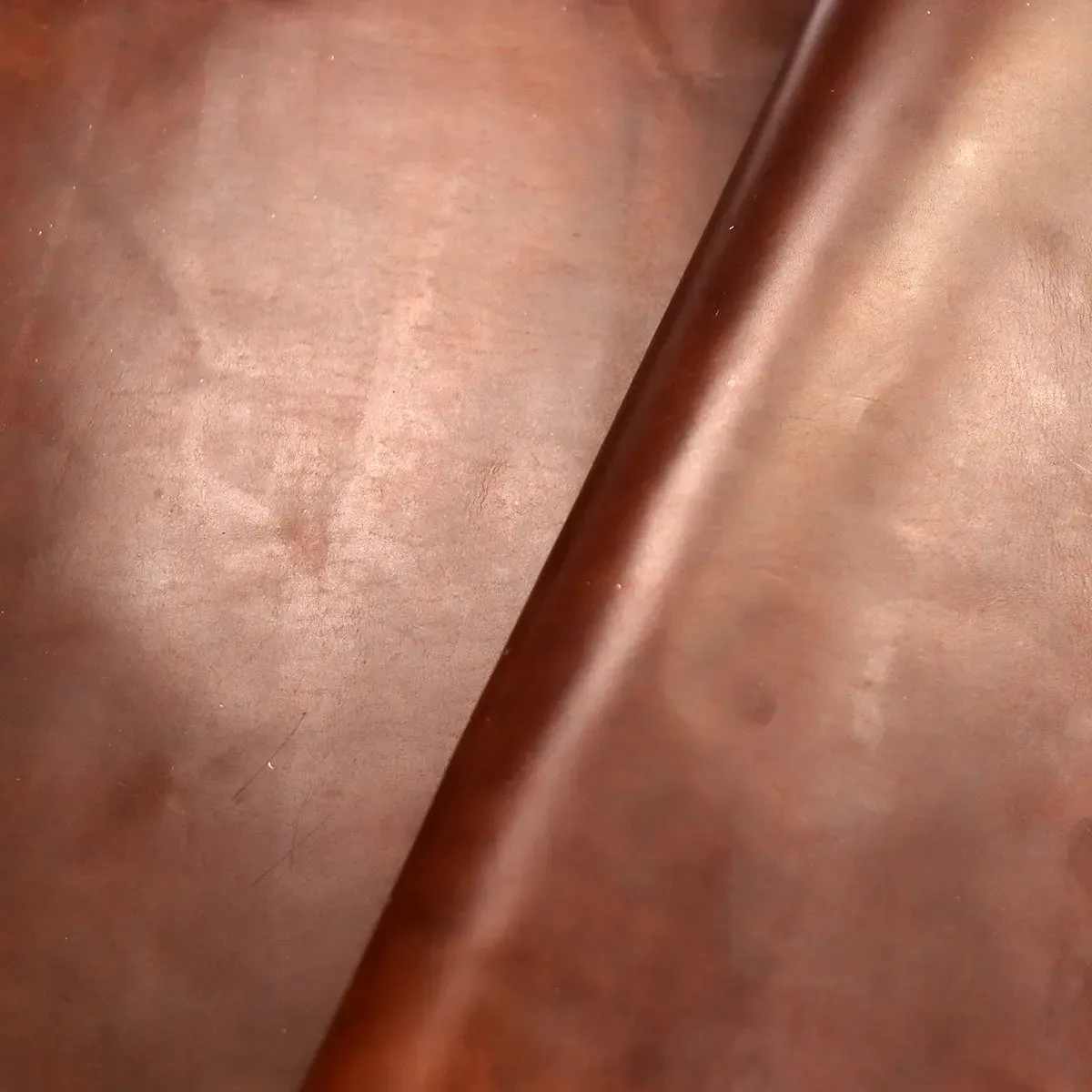 Horween Brown Vegetable Tanned Leather 3-4 oz.