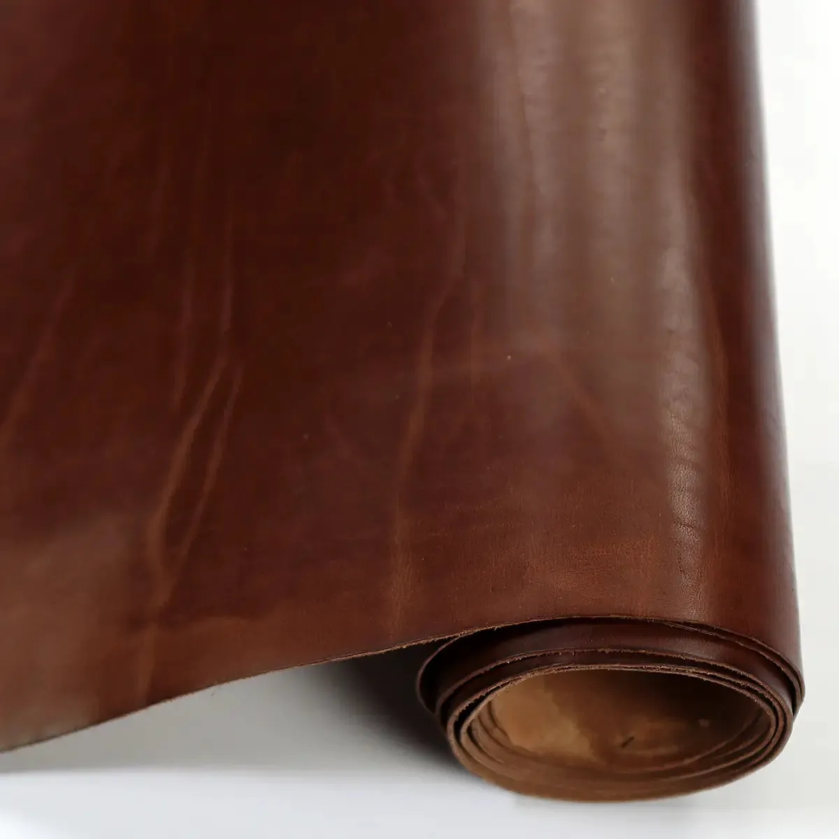 Horween Brown Vegetable Tanned Leather 3-4 oz.
