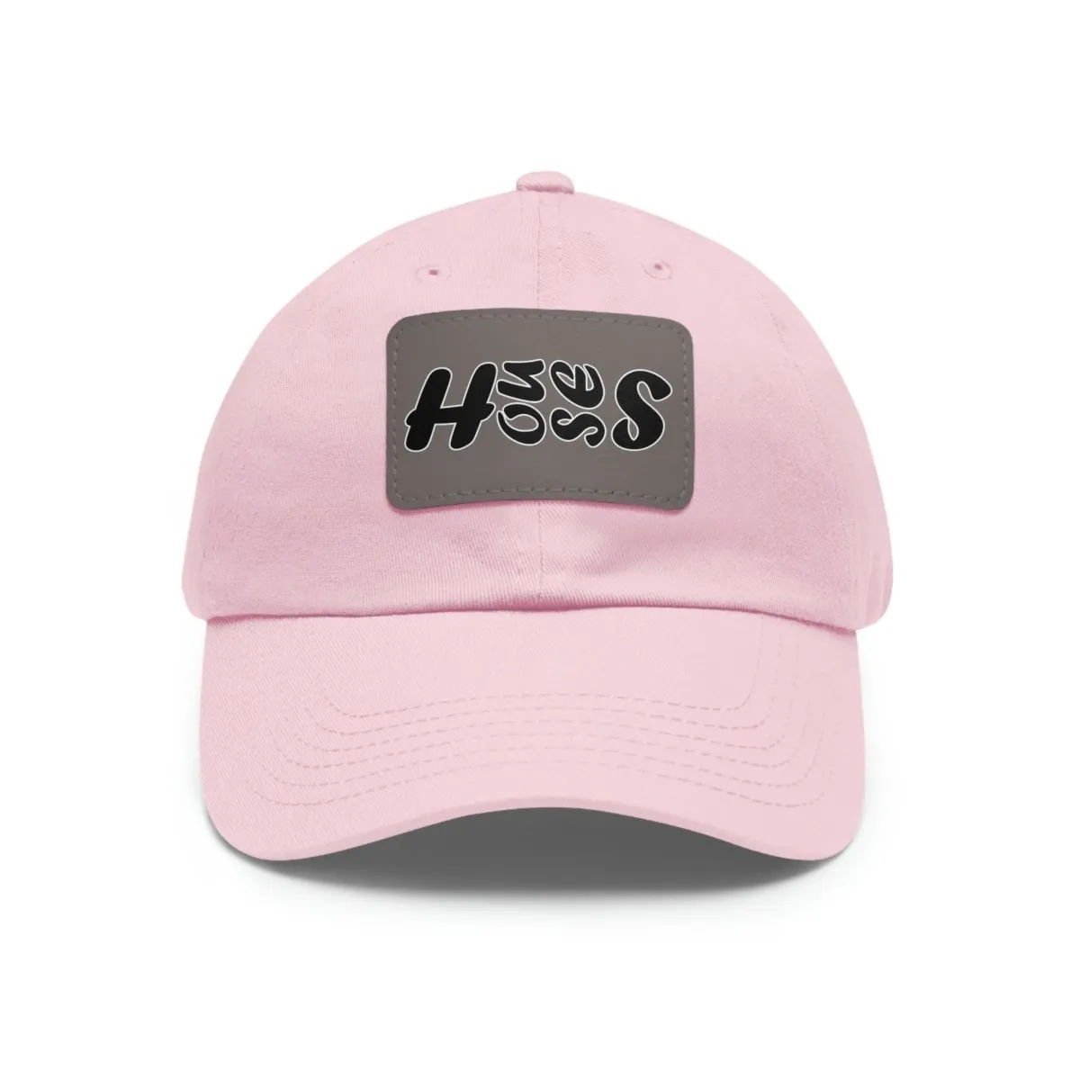 Houses Side-Scroll Bold Hat with Leather Patch