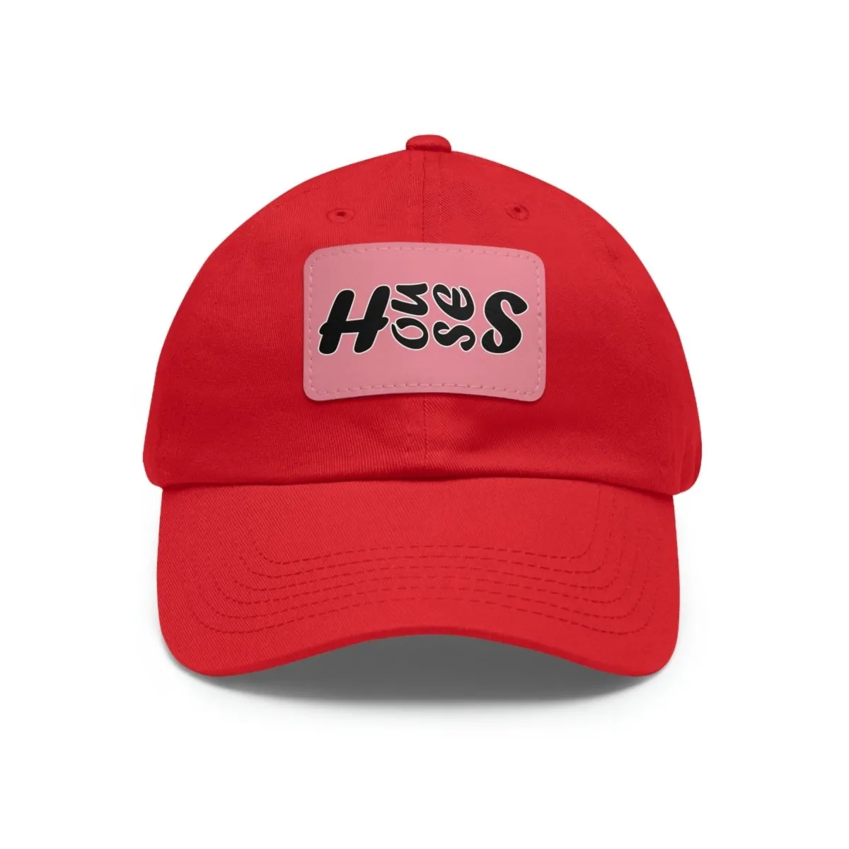 Houses Side-Scroll Bold Hat with Leather Patch