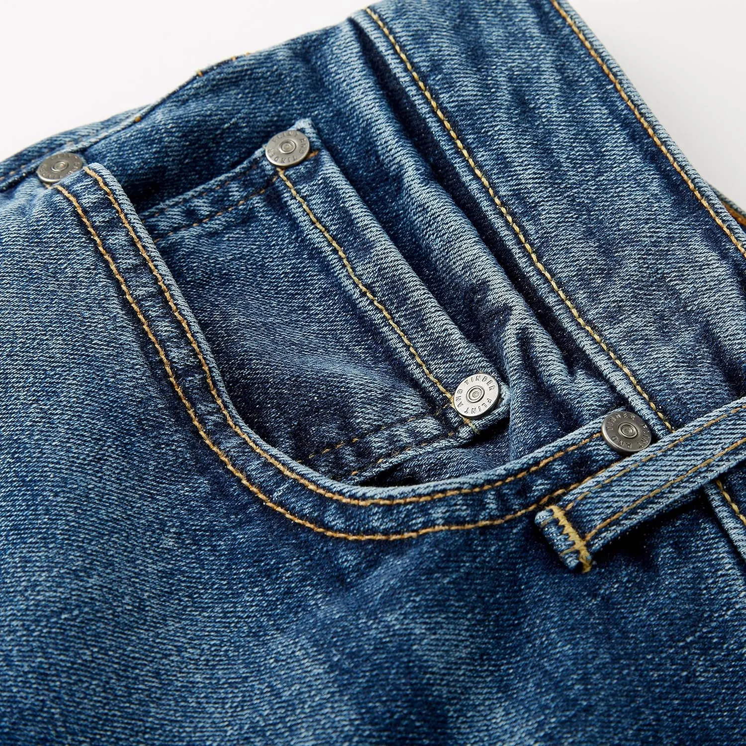 Huckberry Flint & Tinder Men's All-American Stretch Denim, Made in The USA Men's Jeans, Comfortable Jeans for Men
