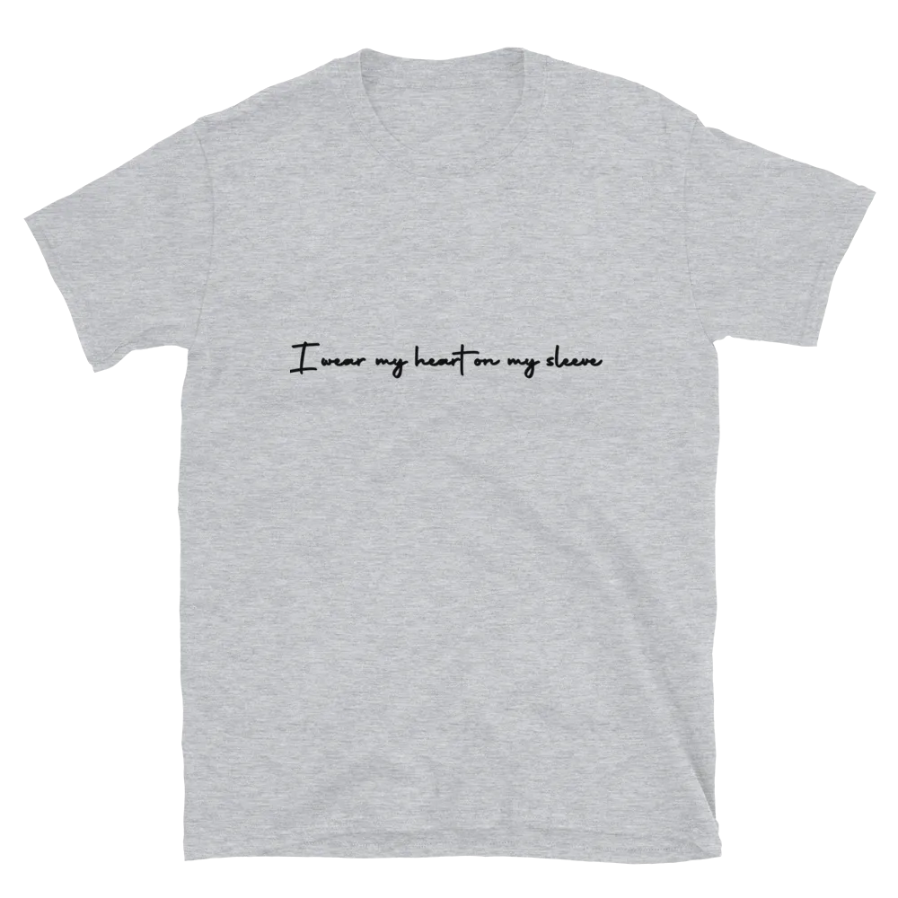 I wear my heart on my sleeve T-Shirt