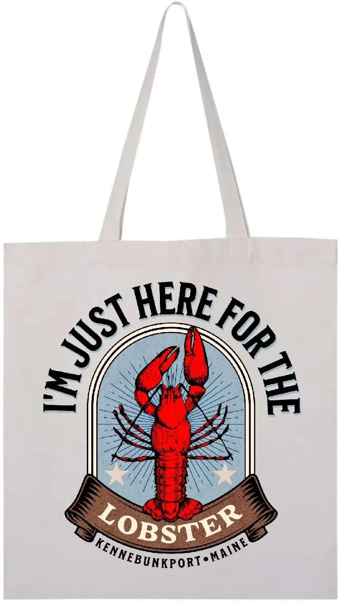 inktastic Kennebunkport Maine Lobster Tote Bag