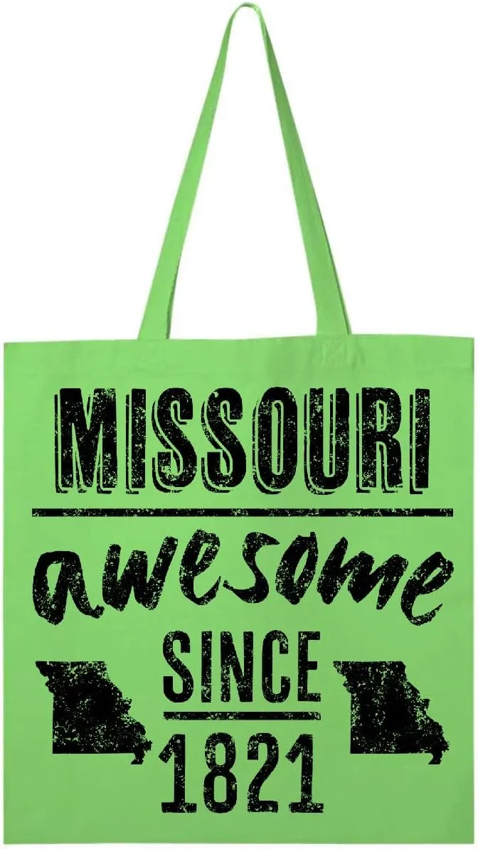 inktastic Missouri Awesome Since 1821 Tote Bag