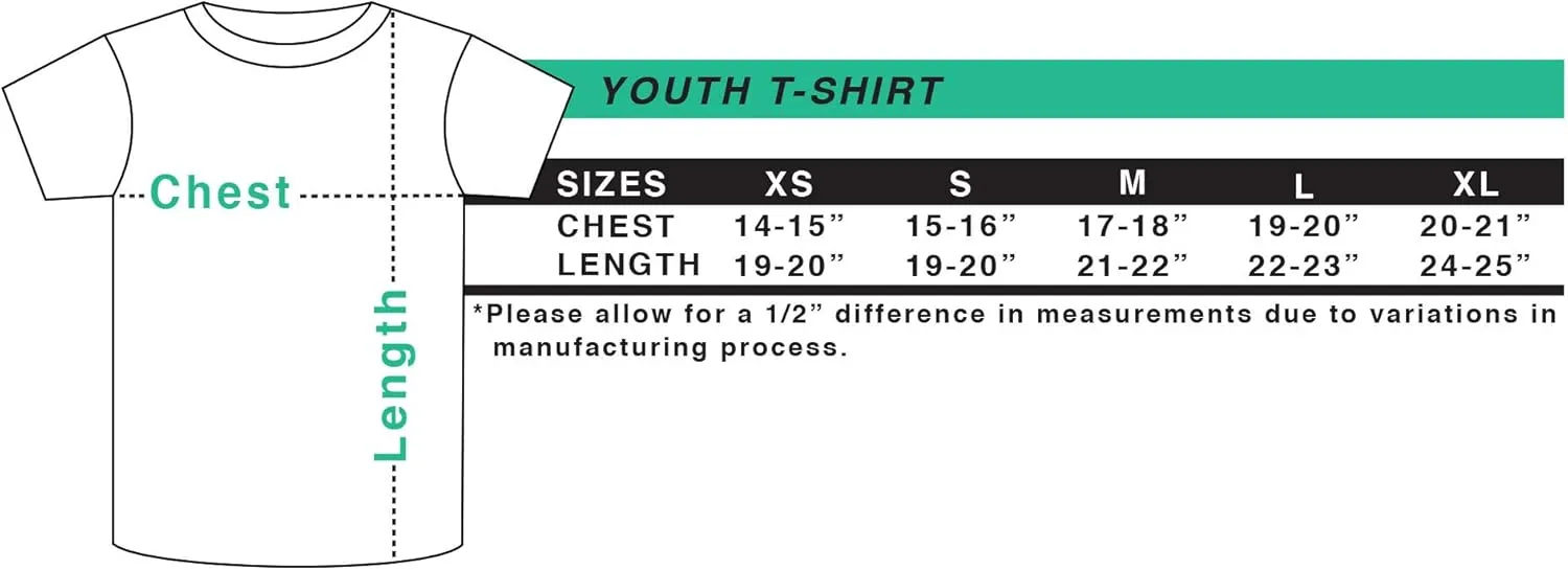 inktastic Mountain Biking Fear No Trail Youth T-Shirt
