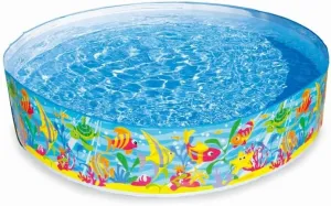 Intex John Adams 6' Ocean Play Snapset Pool by