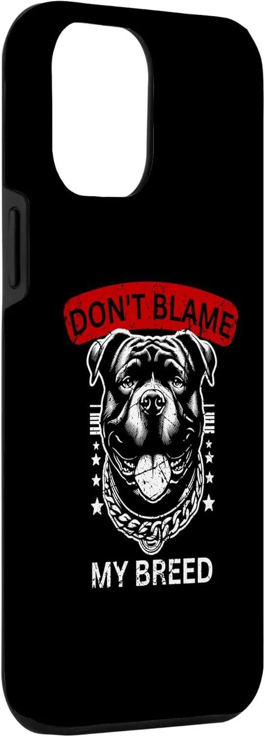 iPhone 15 Pro Max American Bully XL Pitbull Dog Breed Support Case