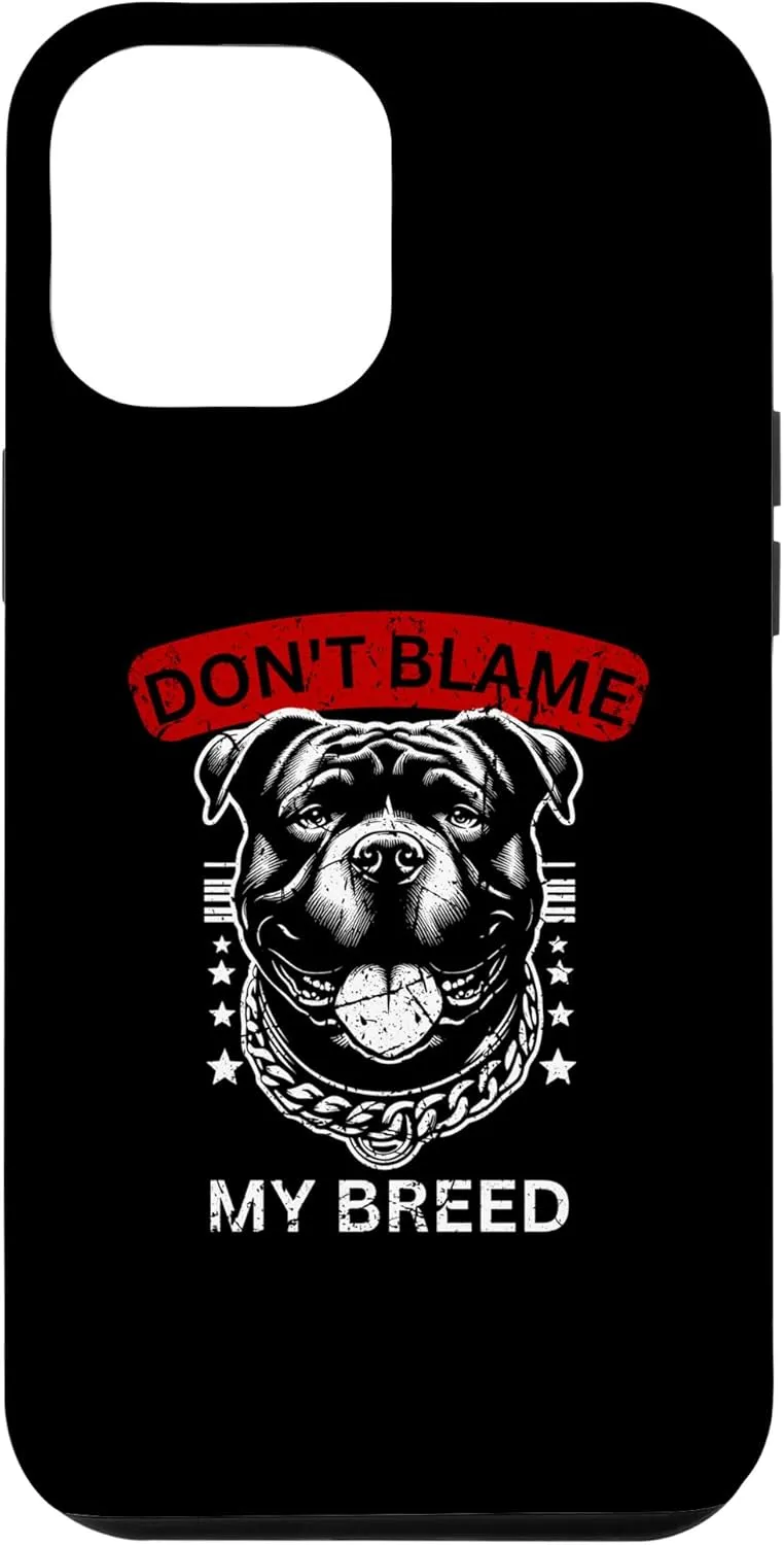 iPhone 15 Pro Max American Bully XL Pitbull Dog Breed Support Case
