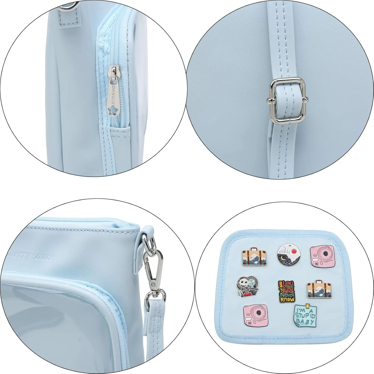 Ita Bag Crossbody Bag Mini Small Purse Shoulder Bags for Anime Display