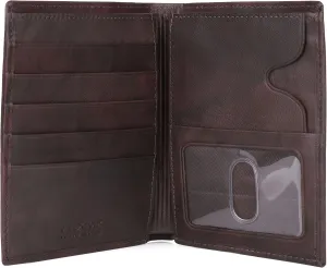 J. Buxton Hunt Credit Card Folio Brown