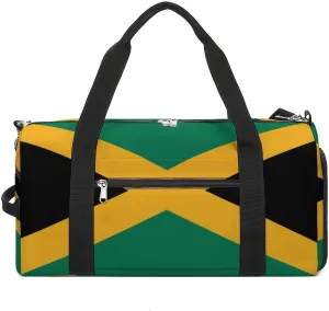 Jamaica Flag Gym Bag for Men Women Lightweight Duffel Bag Sports Workout Bag for Travel Yoga