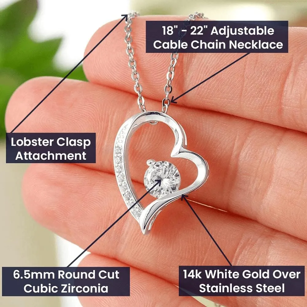 Jewelry To My Wife - Forever Love Necklace, Soulmate, Christmas Birthday Gift