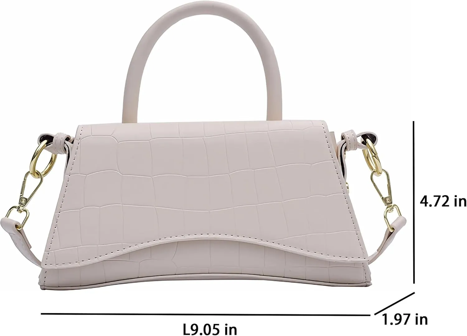 JHVYF Women Trendy Ladies Shoulder Bag mini purse for women Mini Top handle Crossbody Bag