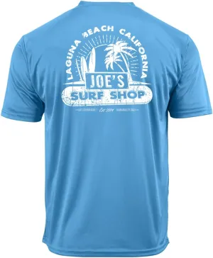 JOES SURF SHOP Moisture Wicking Graphic Workout Shirt in Regular, Big & Tall