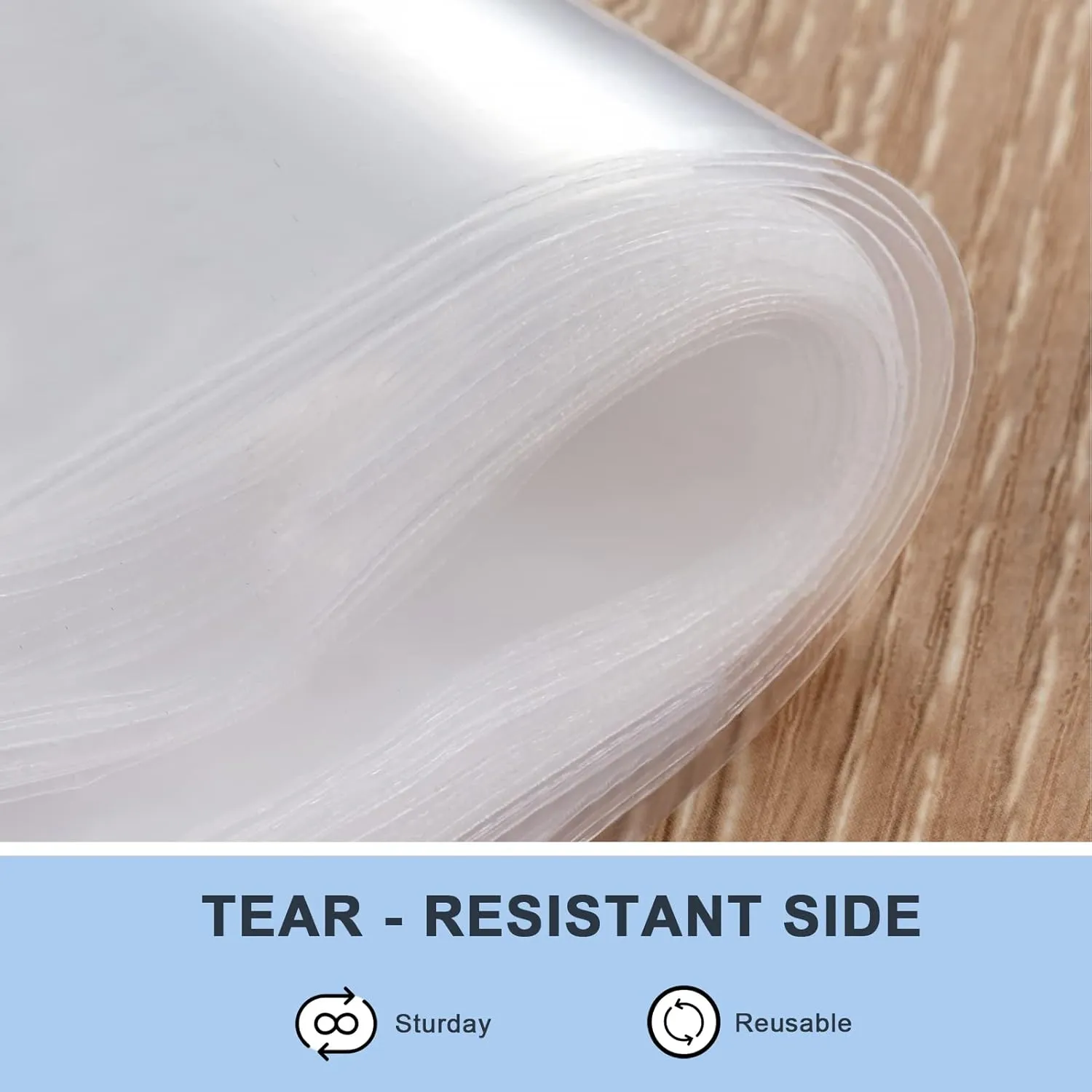 joybest 3 x 5 Inch (500 Pcs) Reclosable Clear Plastic Zip Poly Bags, 3.15 Mil Reclosable Ziplock Bags for Small Business with Resealable Lock Seal Zipper
