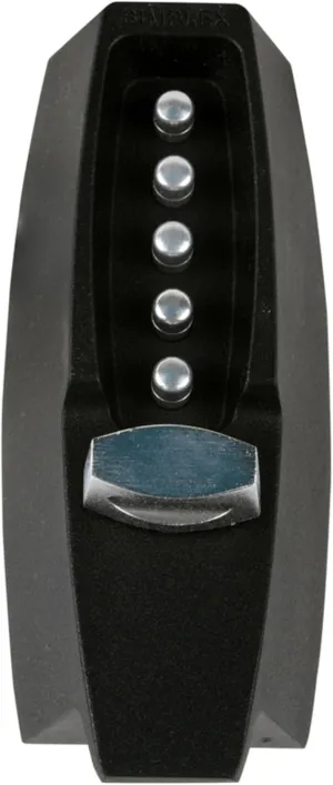 Kaba Simplex 7108-19-41 Black Combination Lock, Metal