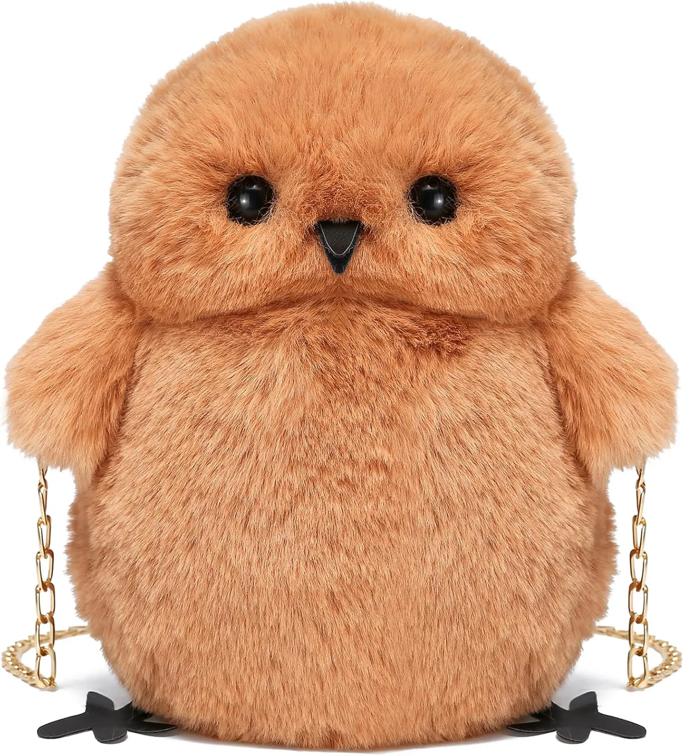 Kids Girls Pluse Cute Crossbody bag,Small Plush Kawaii Animal Handbag Purse for Women
