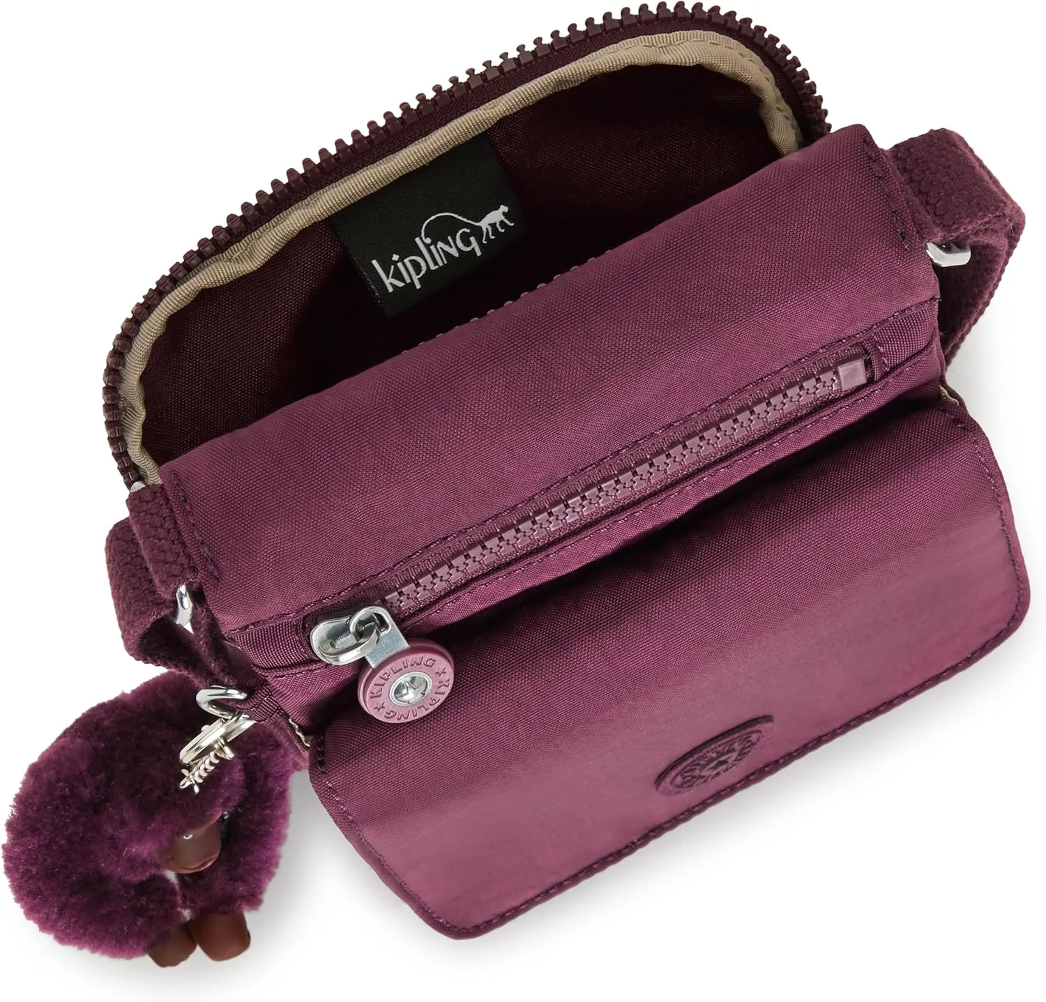 Kipling Women's New Eldorado Minibag, Lightweight Crossbody, Nylon Travel Bag