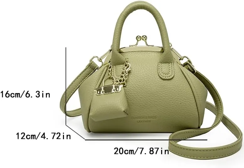 Kiss Lock Purse and Handbags,Trendy Mini Design Clutch Purses Vintage Crossbody Evening Clutch 2025