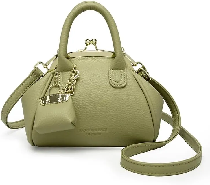 Kiss Lock Purse and Handbags,Trendy Mini Design Clutch Purses Vintage Crossbody Evening Clutch 2025