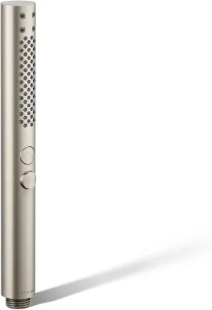 KOHLER 21335-G-BN Shift   Round Two-Function Handshower, Handheld Showerhead with 2 Spray Settings, 1.75 GPM, Vibrant Brushed Nickel