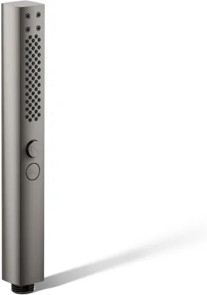 KOHLER 21336-TT Shift   Square Two-Function Handshower, Handheld Showerhead with 2 Spray Settings, 2.5 GPM, Vibrant Titanium