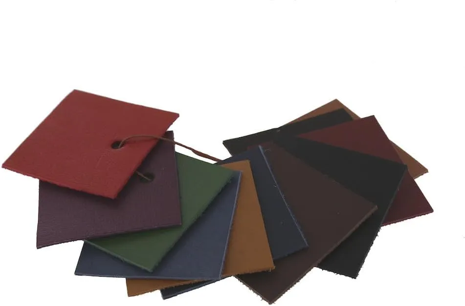 Korba Buffalo Calf, Burnishable Veg Tanned Hide, Dark Brown