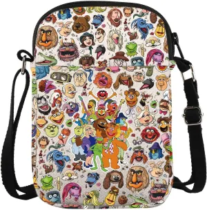 KUIYAI Mup Show Characters Group Merch Mup Movie Inspired Crossbody Bag