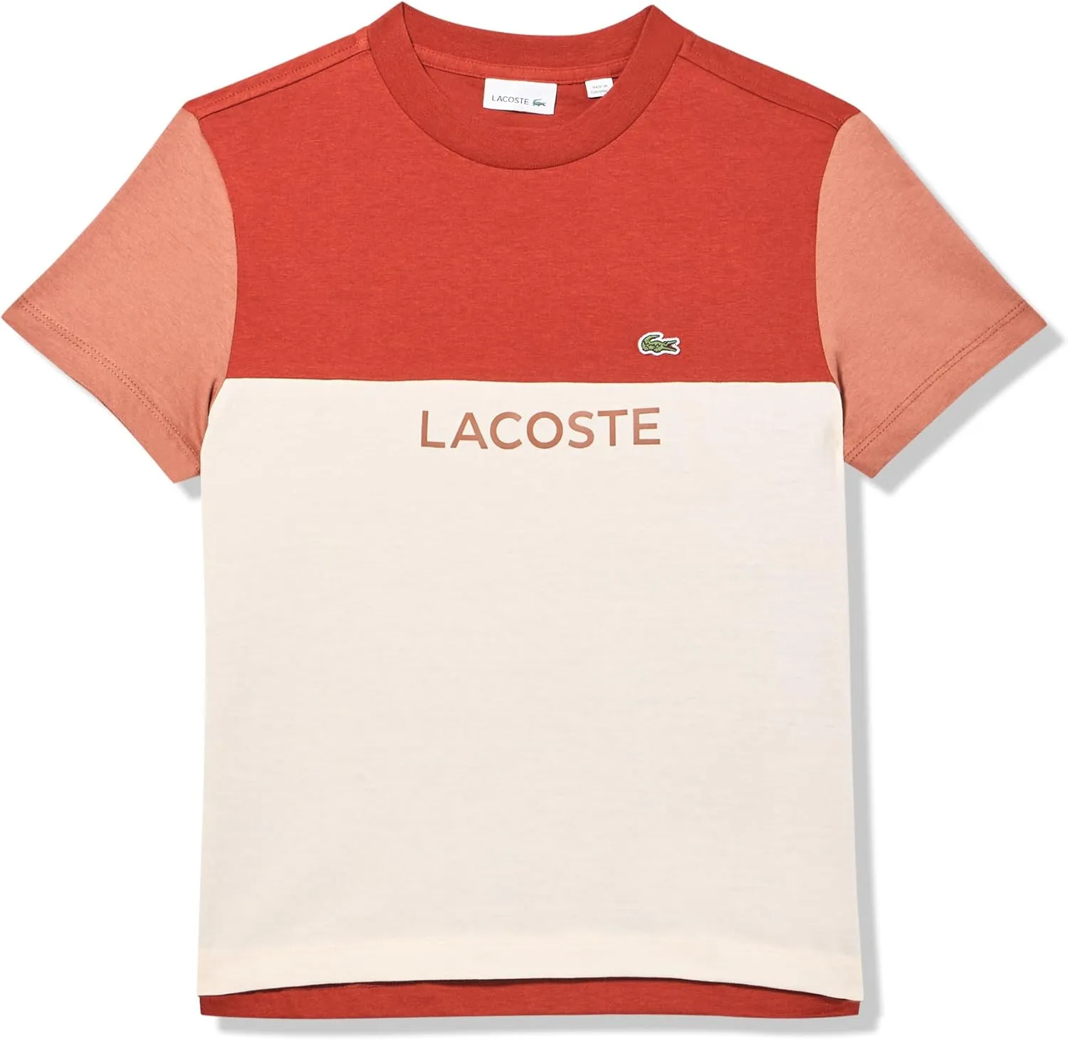 Lacoste Boys' Colorblock T-Shirt (Toddler/Little Big Kid)