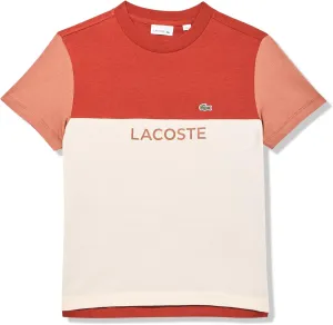 Lacoste Boys' Colorblock T-Shirt (Toddler/Little Big Kid)