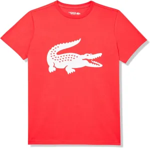 Lacoste Boys' Oversized XXL Logo Tennis T-Shirt (Big Kid)