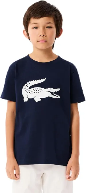 Lacoste Boys' Oversized XXL Logo Tennis T-Shirt