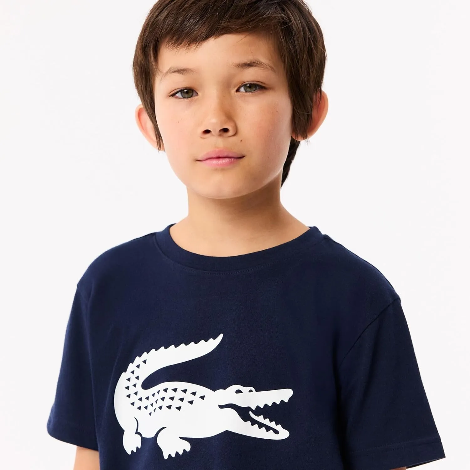 Lacoste Boys' Oversized XXL Logo Tennis T-Shirt