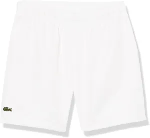 Lacoste Boys' Sport Diamond Weave Shorts