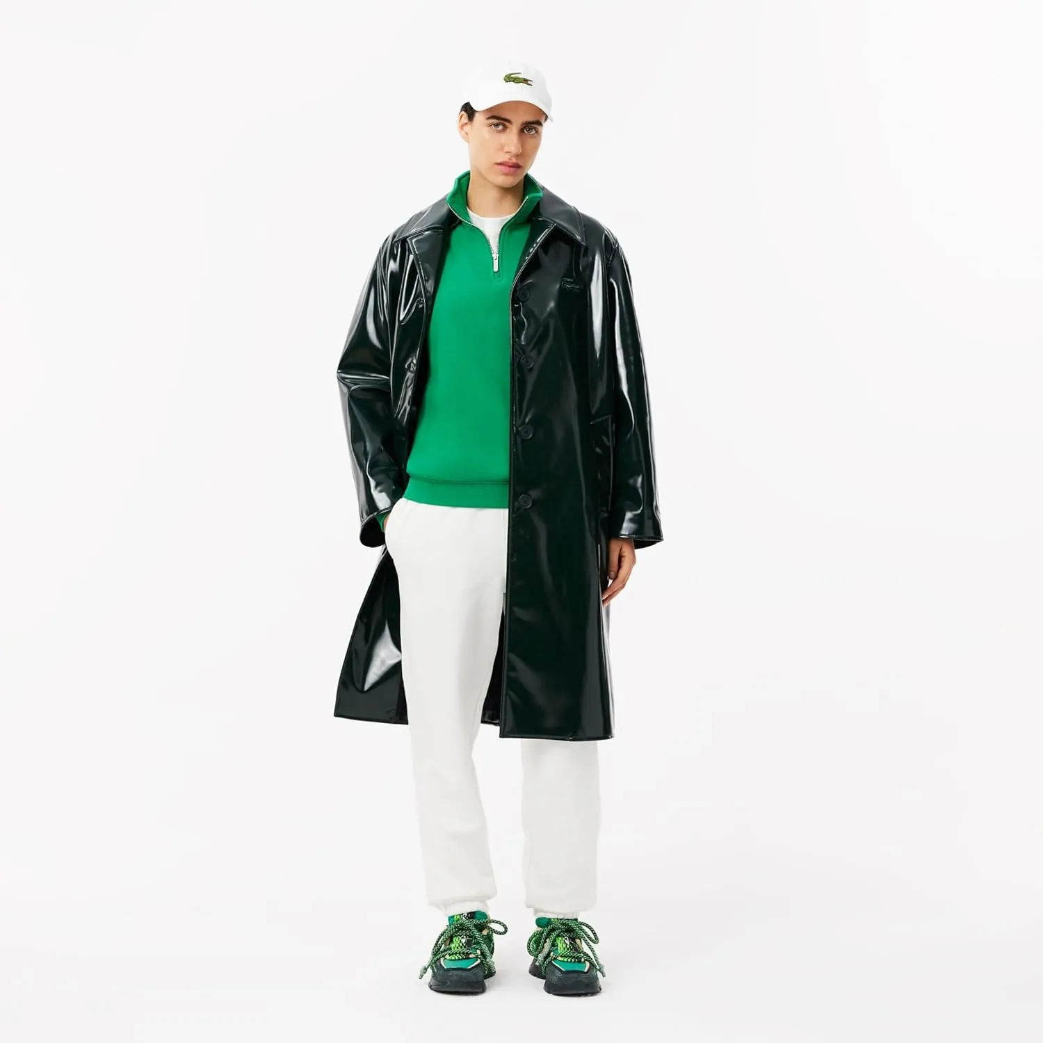 Lacoste Crocodile Badge Twill Cap