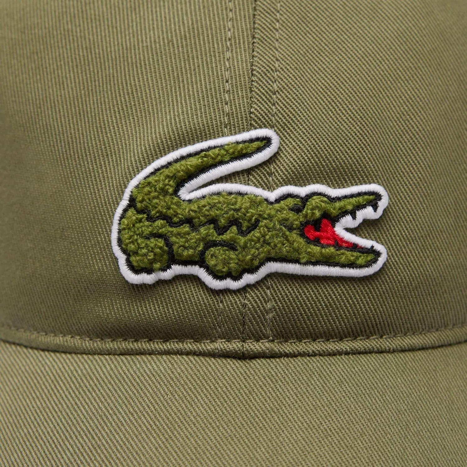 Lacoste Crocodile Badge Twill Cap