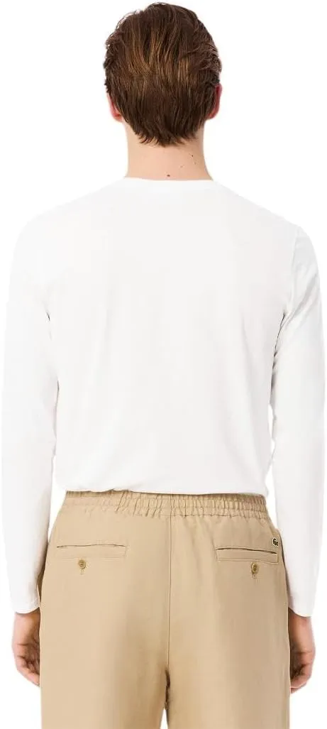 Lacoste Long Sleeve Pima Jersey Crewneck T-Shirt Shirt